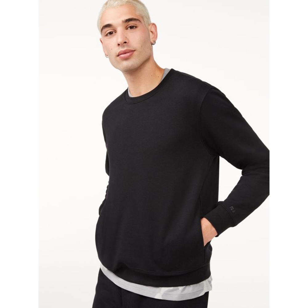 NWT Free Assembly Plain Black Sweatshirt